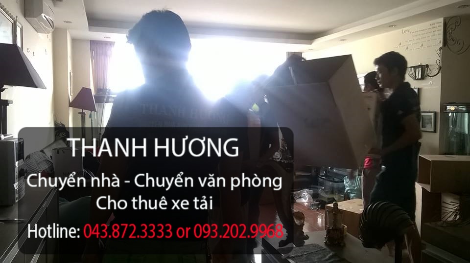 Thanh Hương chuyển văn phòng trọn gói tại phố Nguyễn Đình Chiểu