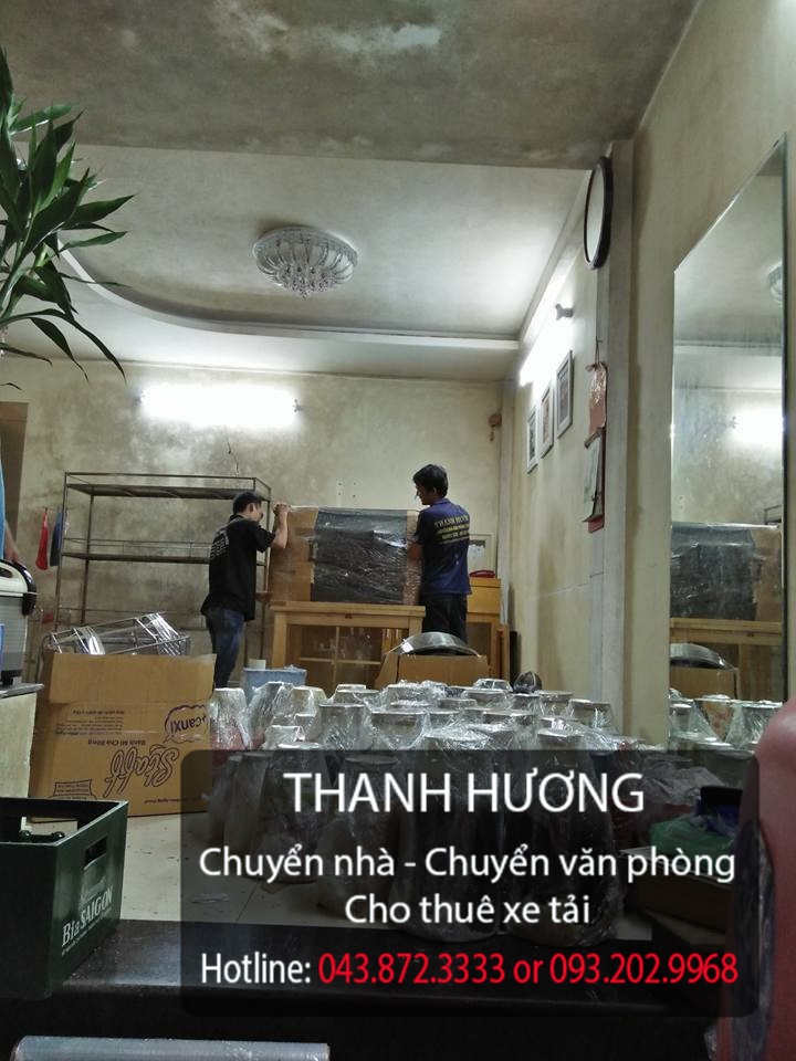 Thanh Hương dịch vụ chuyển văn phòng chuyên nghiệp tại phố Thể Giao