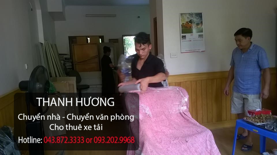 Thanh Hương dịch vụ chuyển văn phòng giá rẻ tại phố Thể Giao