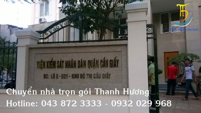 Chuyển văn phòng trọn gói tại phố Lê Văn Thiêm