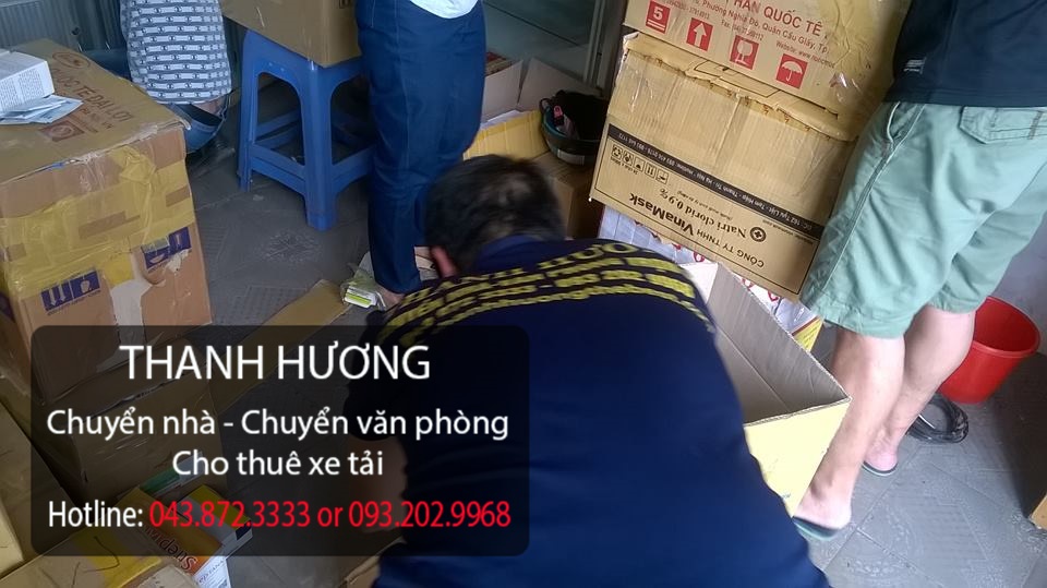 Công ty Thanh Hương chuyên cung cấp chuyển văn phòng tại đường Thanh Bình