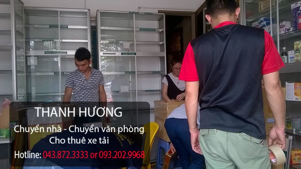 Thanh Hương chuyển văn phòng giá rẻ tại phố Tràng Thi