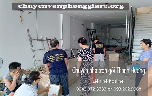 Thanh Hương chuyển văn phòng giá rẻ tại phố Khúc Hạo
