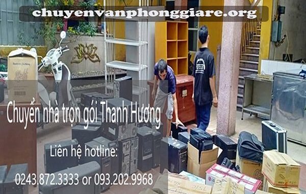 Dịch vụ chuyển nhà giá rẻ Thanh Hương tại phố Lãng Yên