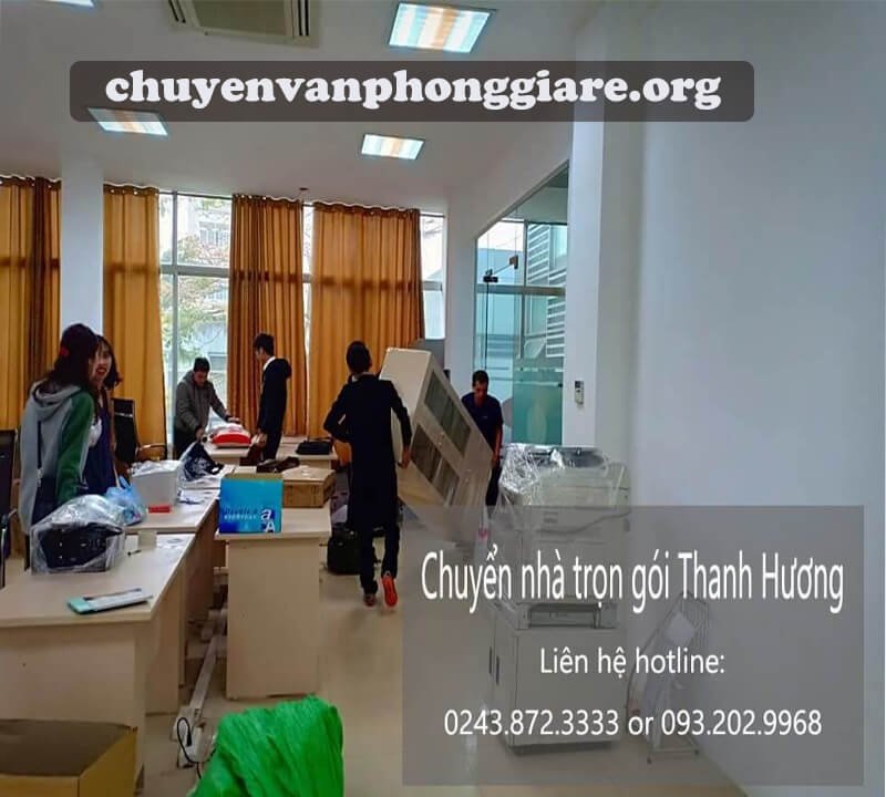 Công ty chuyển văn phòng giá rẻ Thanh Hương tại phố Quỳnh Mai