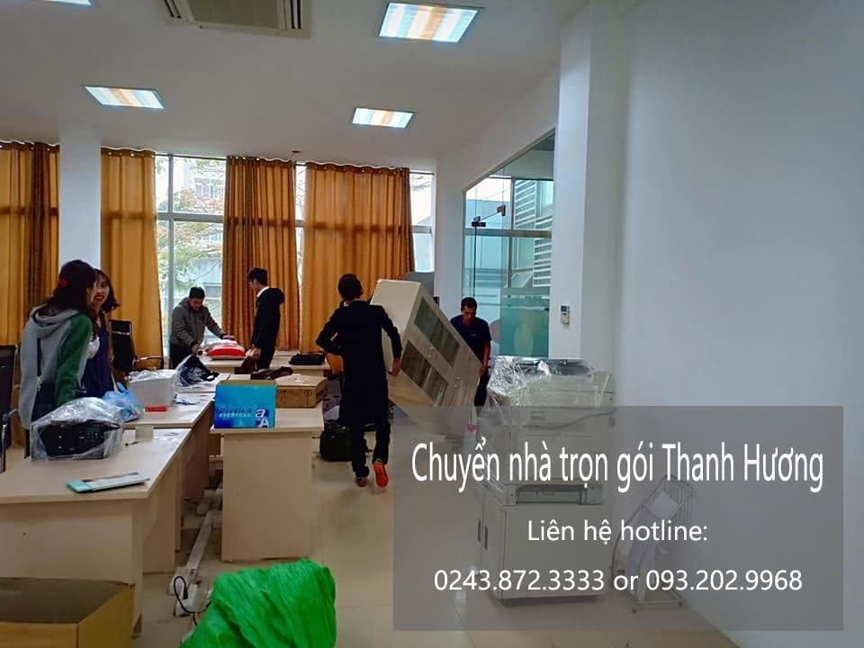 Chuyển văn phòng Thanh Hương tại phố Nguyễn Văn Tố