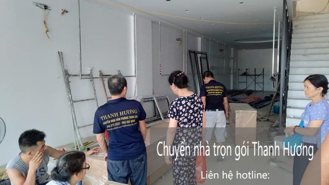Dịch vụ chuyển văn phòng giá rẻ Thanh Hương tại phường giang biên