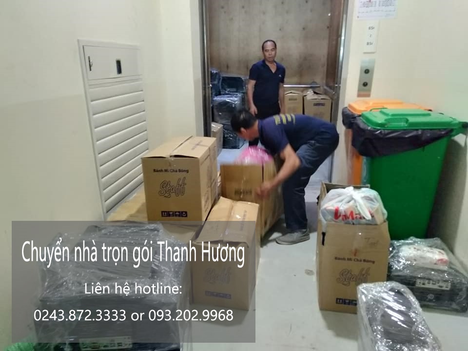 Dịch vụ chuyển văn phòng Thanh Hương tại đường ngọc thụy