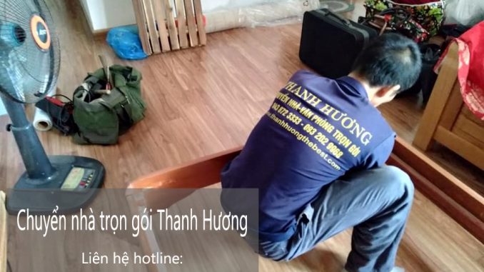 Dịch vụ chuyển văn phòng giá rẻ Thanh Hương tại đường nam trung yên