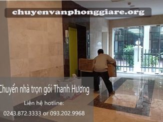 Dịch vụ chuyển văn phòng Thanh Hương chất lượng tại phố gia quất